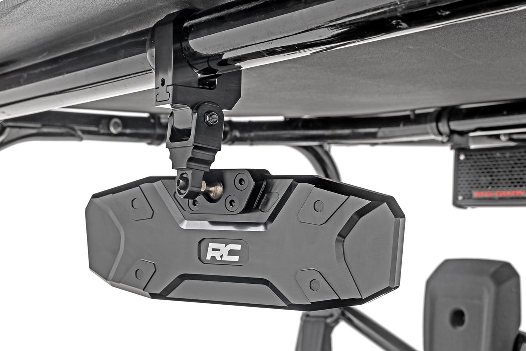 Rough Country 99207 UTV Aluminum Rear View Mirror - 1.5"-2" Cage (Universal) - Truck Part Superstore