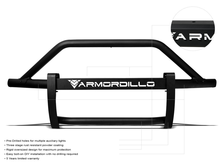 Armordillo USA 8714171 2019-2023 Dodge Ram 2500/3500 AR Pre-Runner Guard - Matte Black - Truck Part Superstore