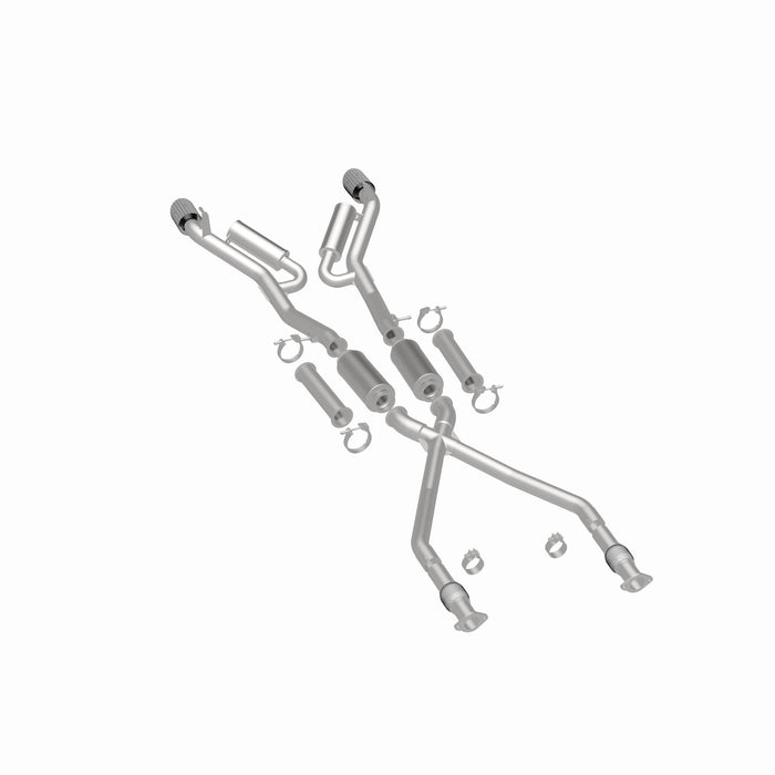 MagnaFlow Exhaust Products 19593 xMOD Series Carbon Fiber Tips Cat-Back System - Truck Part Superstore