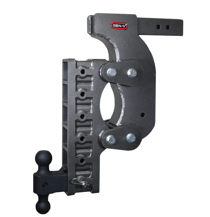 GEN-Y Hitch GH-1516 The BOSS TORSION-FLEX 2.5" Rec 21" Drop 2.4K TW 21K Hitch Dual-Ball Stabilizer - Truck Part Superstore