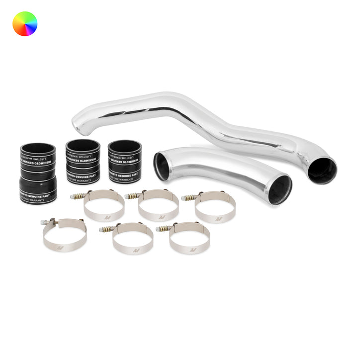 Mishimoto MMICP-F2D-08HN Ford 6.4L Powerstroke Hot-Side Intercooler Pipe and Boot Kit, Custom Color - Truck Part Superstore