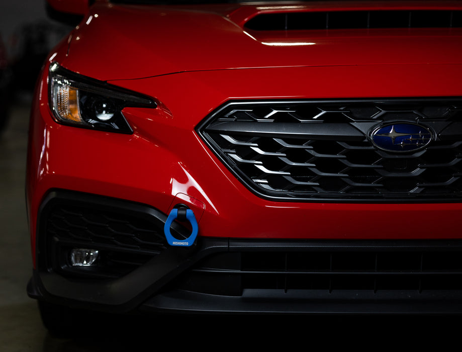 Mishimoto MMTH-WRX-22BL  Mishimoto Racing Tow Hook, Front, Fits Subaru WRX 2022+, Blue - Truck Part Superstore