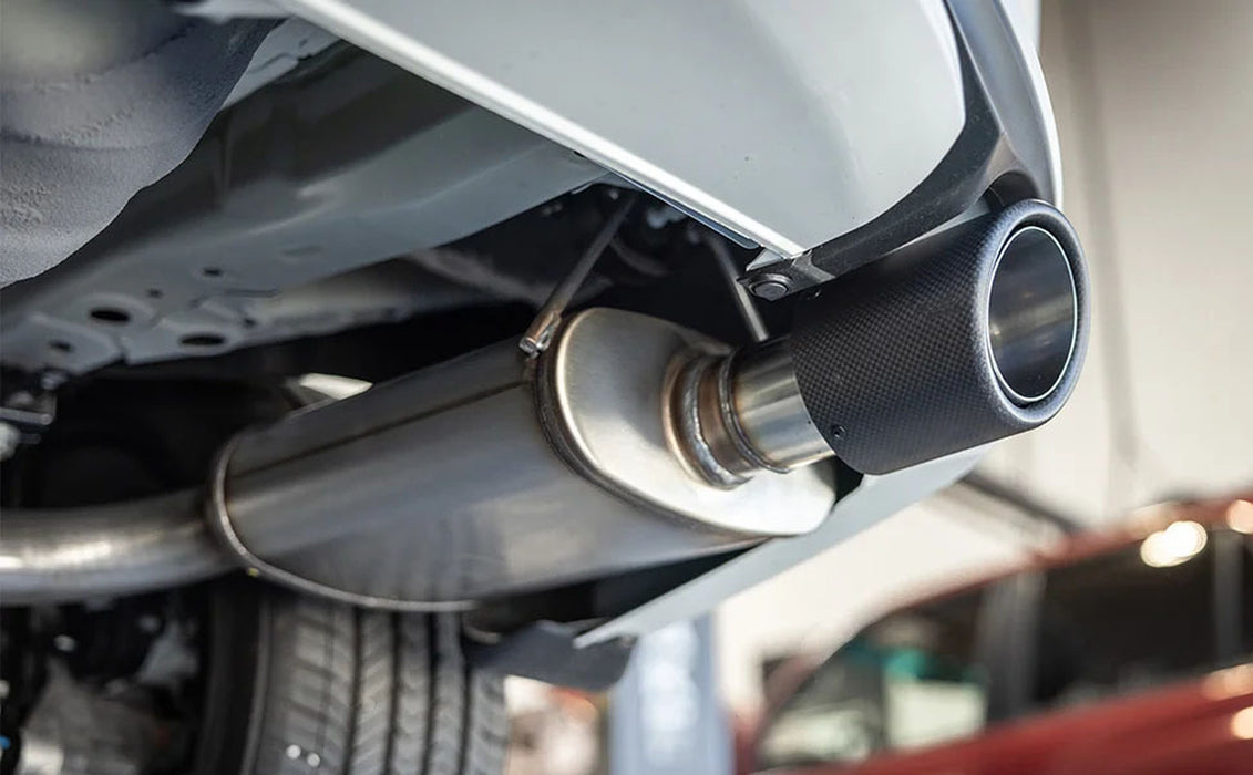 MagnaFlow Exhaust Products 19610 NEO Series Carbon Fiber Tips Cat-Back System - Truck Part Superstore