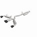 MagnaFlow Exhaust Products 19631 NEO Series Black Chrome Tips Cat-Back System - Truck Part Superstore