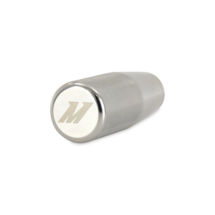Mishimoto MMSK-XLK-SL Mishimoto Weighted Shift Knob, XL, Knurled, Silver - Truck Part Superstore