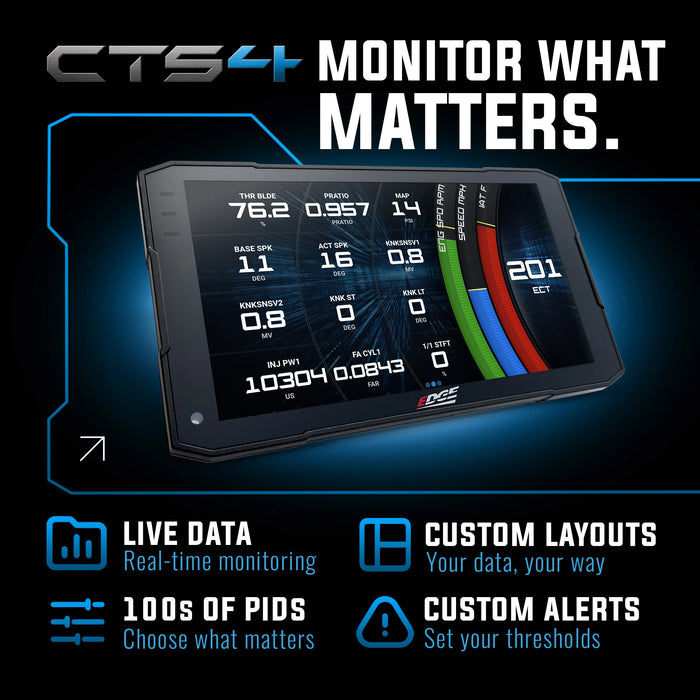Edge Products 84130-4 Insight CTS4 Digital Gauge Monitor