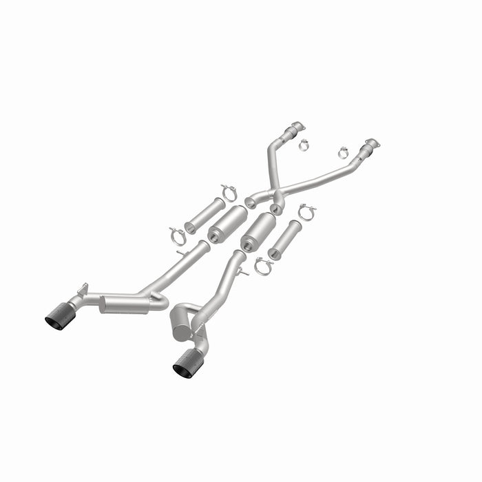 MagnaFlow Exhaust Products 19593 xMOD Series Carbon Fiber Tips Cat-Back System - Truck Part Superstore