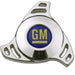 Proform 141-332 Carburetor Air Cleaner Center Nut; Small High Tech Style; GM Logo Center; Chrome - Truck Part Superstore