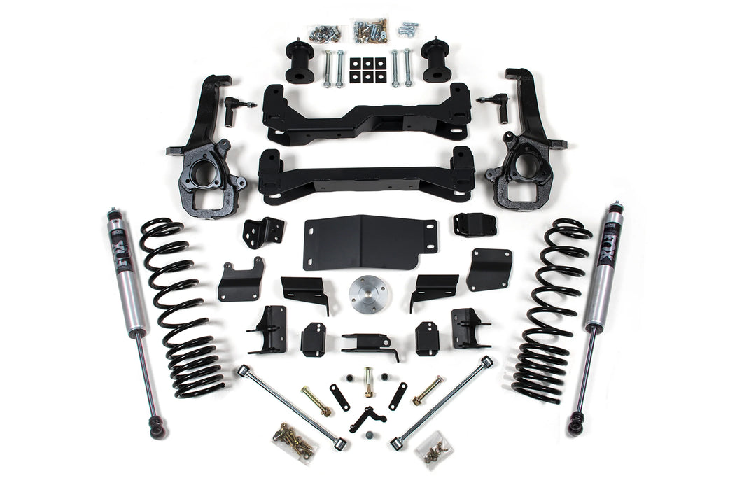 BDS Suspension BDS1663FS 2019-2022 Ram 1500 4wd 4in. front shocks| 3in. rear block - FOX