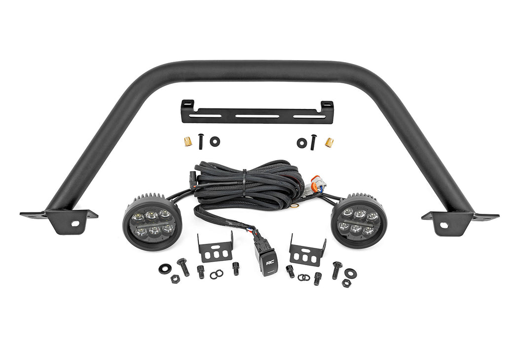 Rough Country 51111 Bumper Push Bar - Truck Part Superstore