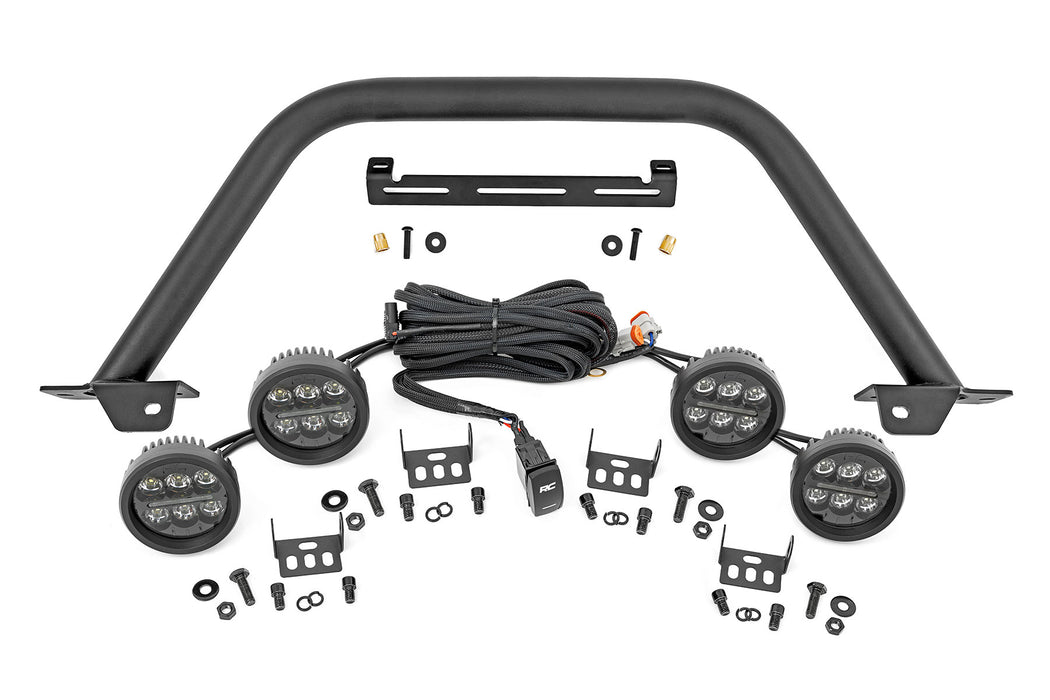 Rough Country 51112 Bumper Push Bar - Truck Part Superstore