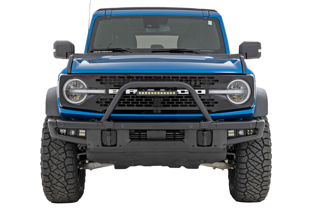 Rough Country 51116 Bumper Push Bar - Truck Part Superstore