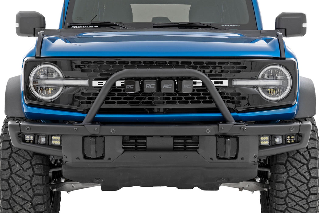 Rough Country 51115 Safari Bar - 3" OSRAM (Quad) - Wide - OE Modular Steel - Ford Bronco (21-23) - Truck Part Superstore