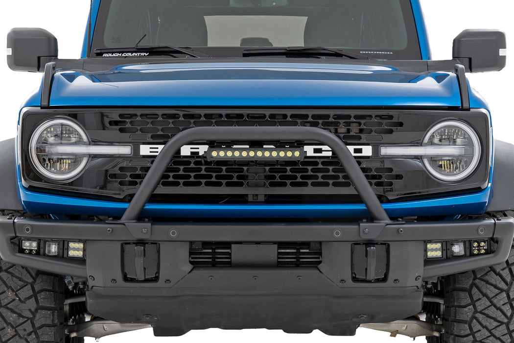 Rough Country 51116 Bumper Push Bar - Truck Part Superstore
