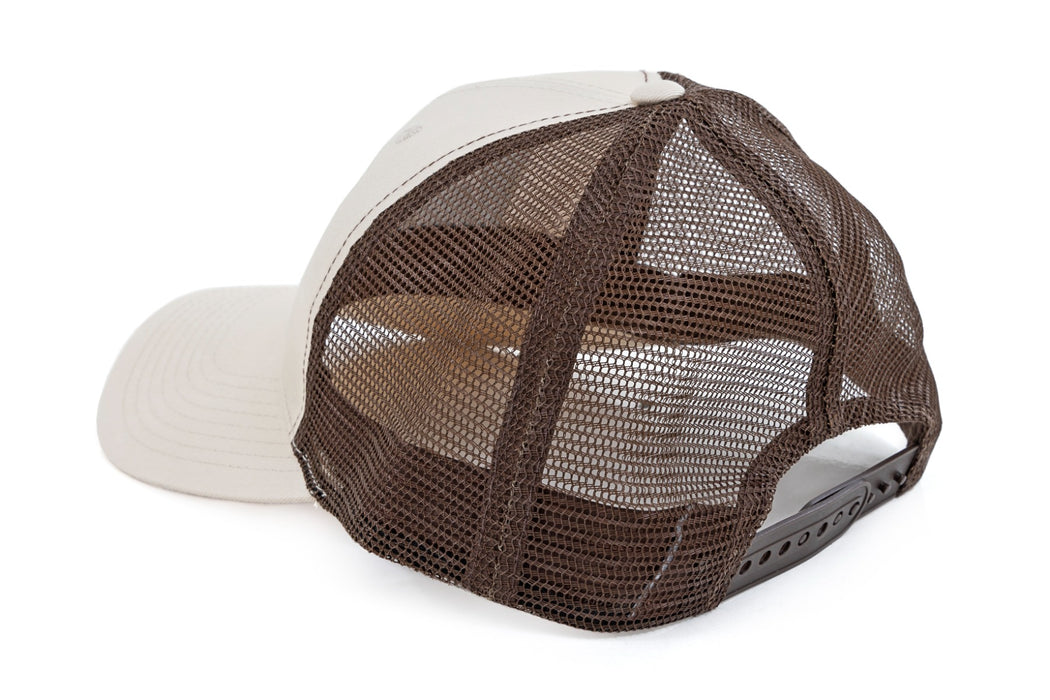 Rough Country 84129 Rough Country Hat - Brown Mesh - Rough Country Patch - Khaki -MC6901 - Truck Part Superstore