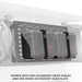 Go Rhino XG181407M Xventure Gear Hard Case Mount - for Medium 18.4" Hard Case - Truck Part Superstore