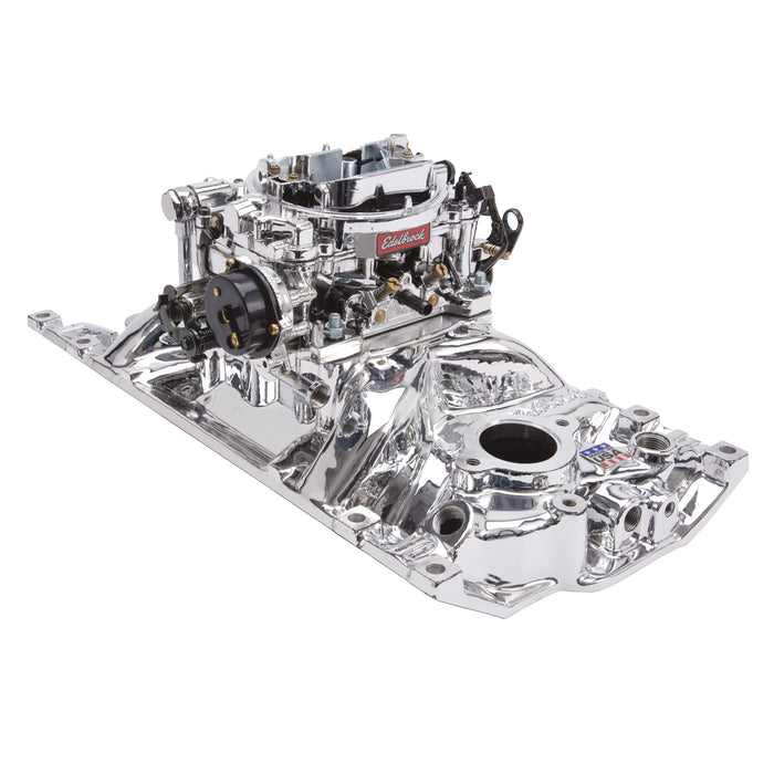 Edelbrock 20274 Engine Intake Manifold / Carburetor Kit - Truck Part Superstore