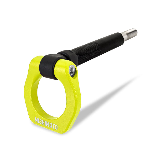Mishimoto MMTH-WRX-22NY  Mishimoto Racing Tow Hook, Front, Fits Subaru WRX 2022+, Neon Yellow - Truck Part Superstore