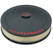 Proform 141-752 Engine Air Cleaner Kit; 14 Inch Dia; Black Crinkle; Chevy Lettering w/Bowtie Nut - Truck Part Superstore
