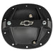 Proform 141-695 Differential Cover; Bowtie Emblem Model; Fits GM 7.5; Aluminum; Black Crinkle - Truck Part Superstore