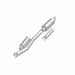 MagnaFlow Exhaust Products 19533 Direct-Fit Muffler Replacement Kit With Muffler - Truck Part Superstore