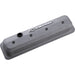 Proform 141-842 Valve Covers; SBC; 87-Pre LS; Ctr Bolt; Tall; Alum; Cast Gray; Raised Emblems - Truck Part Superstore