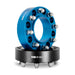 Mishimoto BNWS-006-500BL Wheel Spacers, 8X165.1, 121.3mm Center Bore, M14 X 1.5, 50mm Thick, Blue - Truck Part Superstore
