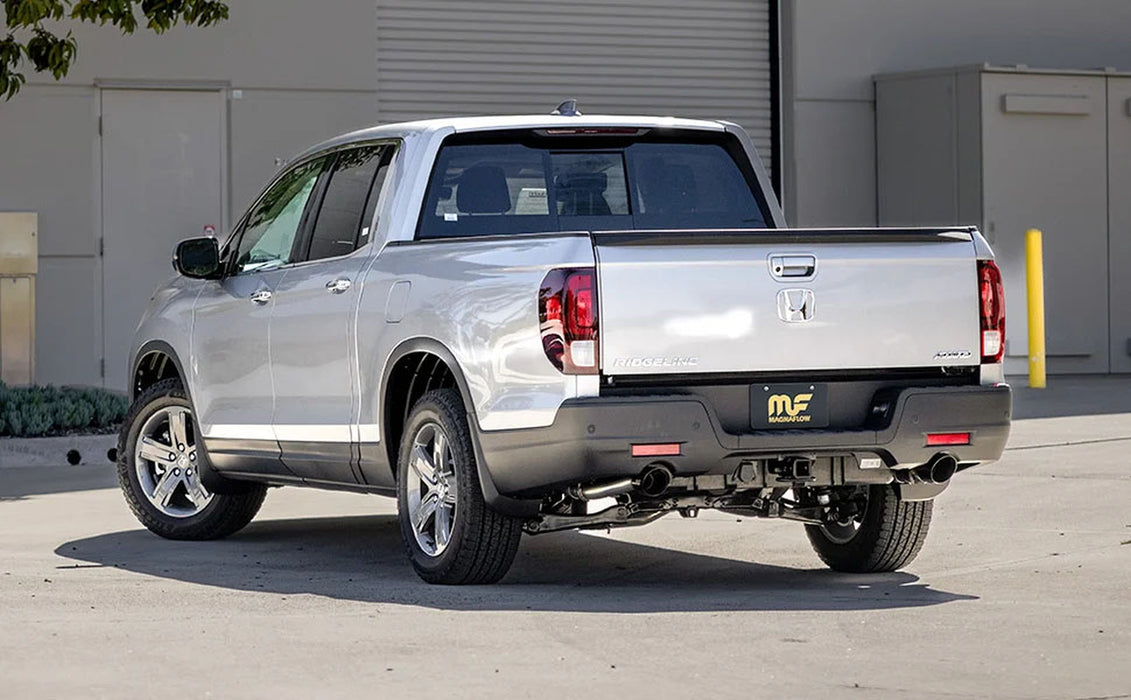 MagnaFlow Exhaust Products 19633 NEO Series Black Chrome Tips Cat-Back System - Truck Part Superstore
