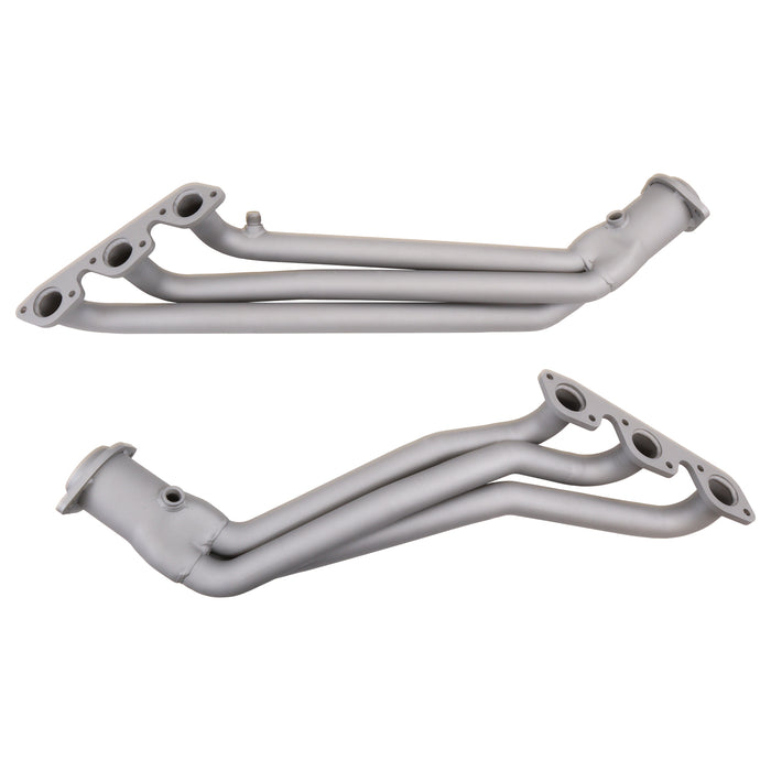 BBK Performance Parts 16390 1999-2004 FORD MUSTANG V6 1-5/8" LONG TUBE HEADERS (POLISHED SILVER CERAMIC) - Truck Part Superstore