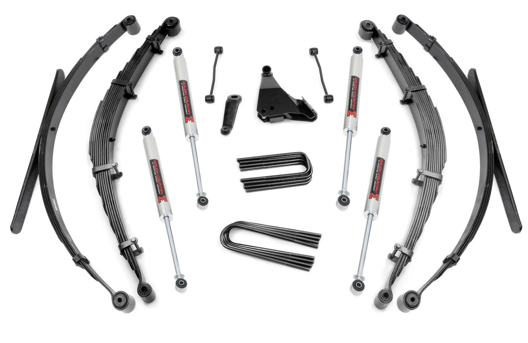 Rough Country 49240 6 Inch Lift Kit - Rear Springs - M1 - Ford Super Duty 4WD (1999) - Truck Part Superstore