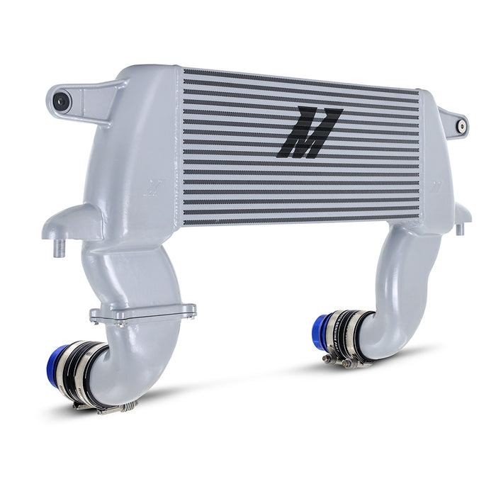 Mishimoto MMINT-BR-21HSL High-Mount Intercooler, fits 2021+ Ford Bronco 2.3L/2.7L, Silver - Truck Part Superstore