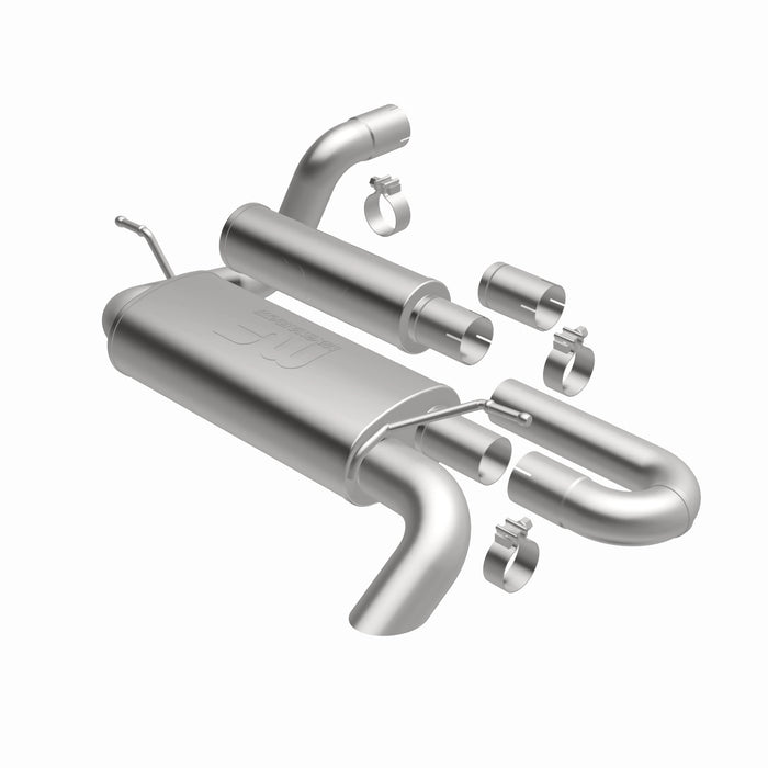 MagnaFlow Exhaust Products 19620 Overland Series Stainless Axle-Back System - Truck Part Superstore