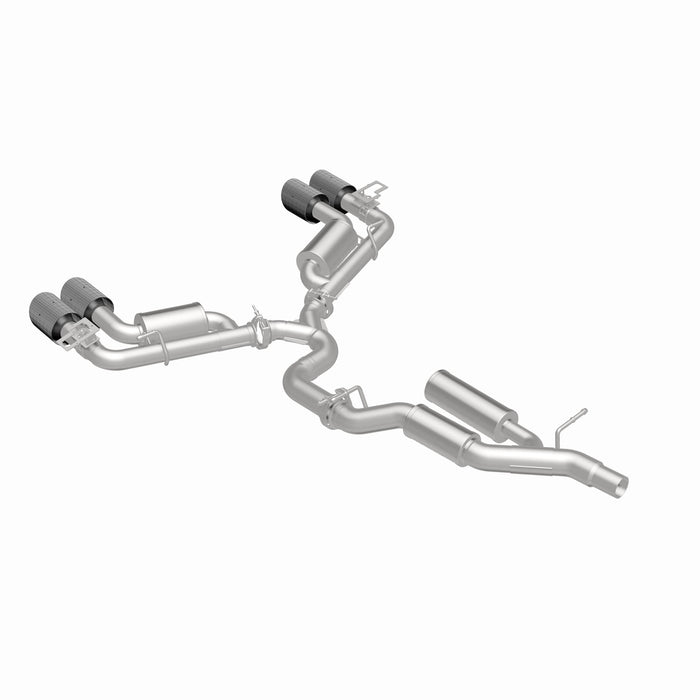 MagnaFlow Exhaust Products 19617 NEO Series Carbon Fiber Tips Cat-Back System - Truck Part Superstore
