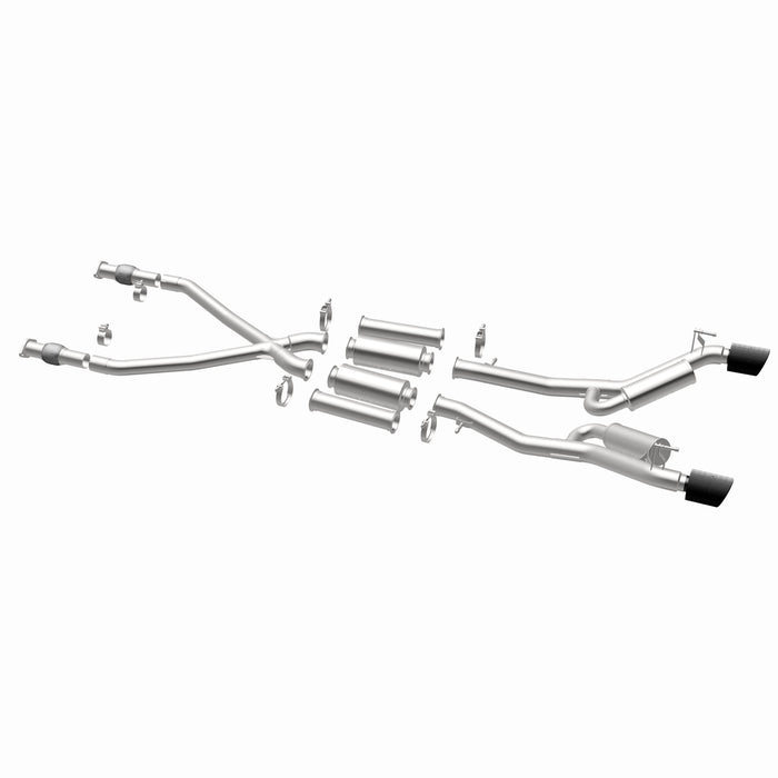 MagnaFlow Exhaust Products 19593 xMOD Series Carbon Fiber Tips Cat-Back System - Truck Part Superstore