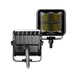 Go Rhino 750200321FCS Blackout Series Lights - Pair of 2x2 Cube Flood Light Kit - Truck Part Superstore