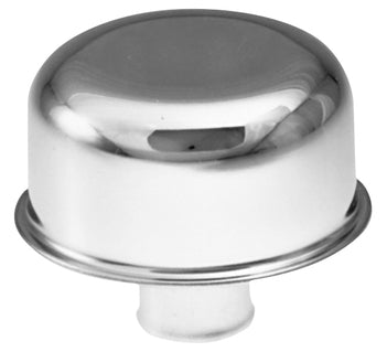ProForm 66035 Engine Valve Cover Breather 3 Inch Diameter No Logo 3/4 OD Neck for PCV Hole Chrome Proform - Truck Part Superstore