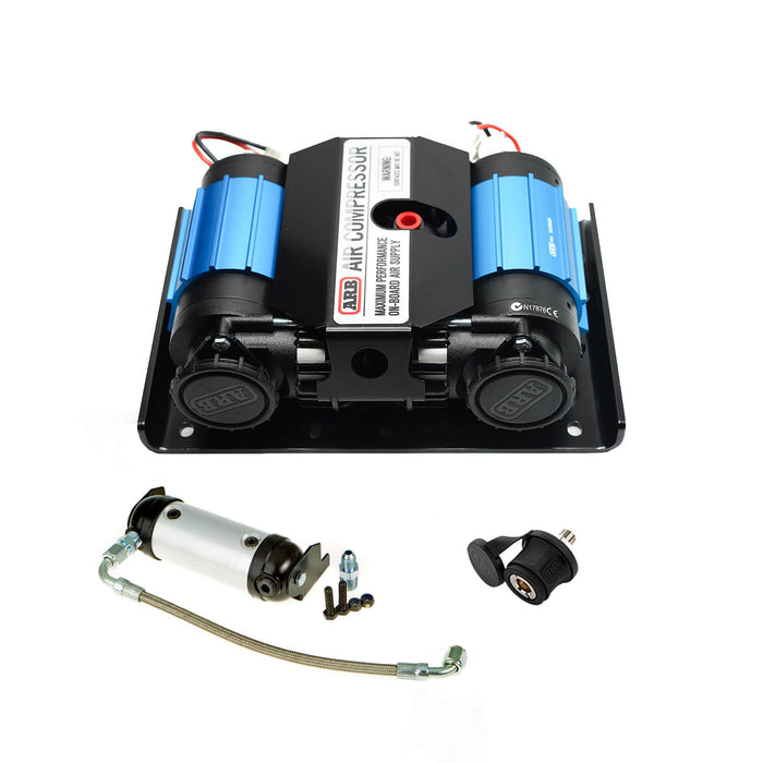 ARB CKMTA12BK1 Twin 12V Onboard Compressor Kit - Truck Part Superstore