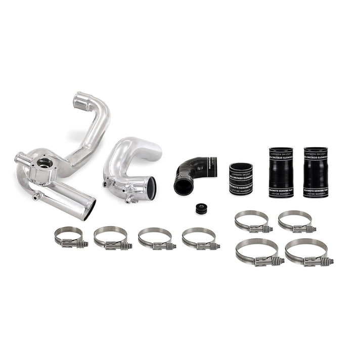 Mishimoto MMICP-BR23-21UHP High-Mount Intercooler Pipe Upgrade Kit, Fits Ford Bronco 2.3L 2021+, Polished - Truck Part Superstore
