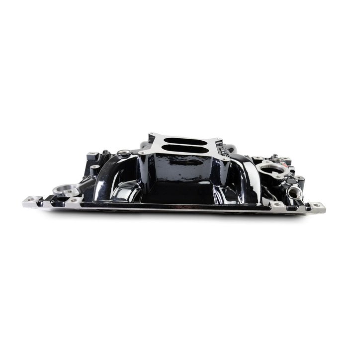 Edelbrock 2716-BP Edelbrock Perf EPS Manifold for Small-Block Chevy Vortec, Black Plasma Finish - Truck Part Superstore