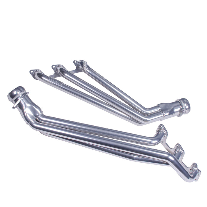 BBK Performance Parts 16430 2005-2010 FORD MUSTANG V6 1-5/8 LONG TUBE HEADERS (POLISHED SILVER CERAMIC) - Truck Part Superstore