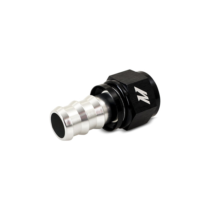 Mishimoto MMFT-PL-12S Mishimoto Push-Lock Fitting, -12AN, Straight - Truck Part Superstore