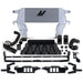Mishimoto MMINT-BR23-21HKSLBK High-mount Intercooler Kit, 2021+ Ford Bronco 2.3L, Silver Core, Black Pipes - Truck Part Superstore