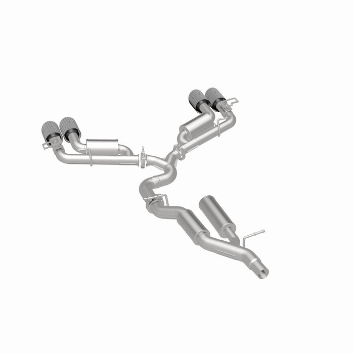 MagnaFlow Exhaust Products 19617 NEO Series Carbon Fiber Tips Cat-Back System - Truck Part Superstore