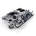 Edelbrock 7156-CP Performer RPM Pontiac 326-455 Intake Manifold, Chrome Plasma Finish - Truck Part Superstore