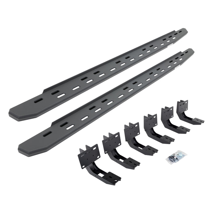 Go Rhino 69630680SPC RB30 Slim Line Running Boards with Mounting Bracket Kit - Truck Part Superstore