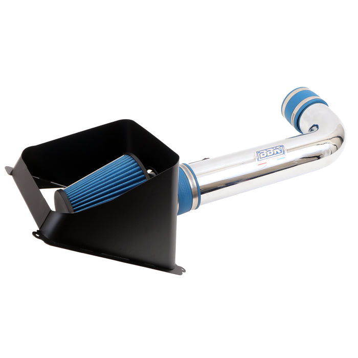 BBK Performance Parts 1944 2014-2019 GM TRUCK 5.3L 6.2L COLD AIR INTAKE KIT (POWDER CHROME) - Truck Part Superstore