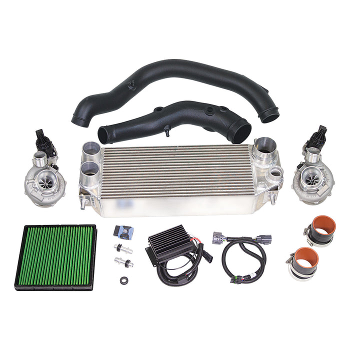 Edelbrock 158333 Edelbrock Twin-Force Stg 3 Kit 17-20 Ford F150/Raptor 3.5L HO EcoBoost - Truck Part Superstore