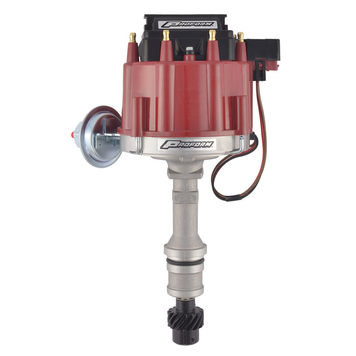ProForm 66955 HEI Distributor 50,000 Volt Built-In Coil Red Cap Fits Oldsmobile V8 Engines Proform - Truck Part Superstore