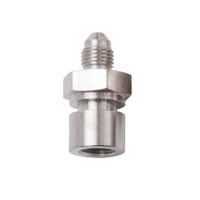Russell 641481 4 AN Male to 10mm x 1.25 Inverted Flare Female Adapter Steel Endura Finish Qty 2 - Truck Part Superstore