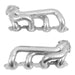 BBK Performance Parts 40480 2019-2022 CHEVY TRUCK 5.3/6.2L 1-3/4” SHORTY Headers (POLISHED SILVER CERAMIC) - Truck Part Superstore